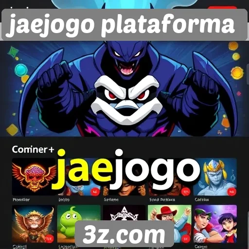 Jaejogo plataforma oferece diversidade de jogos online